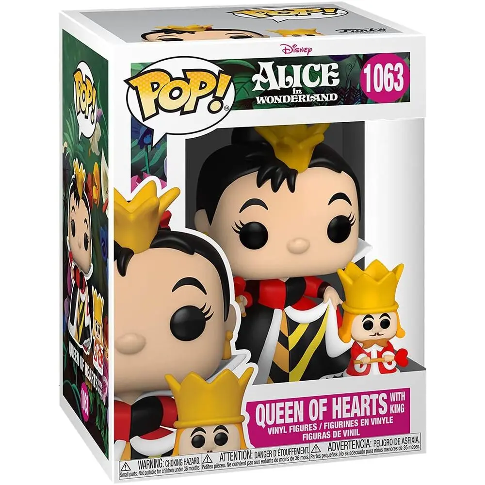 Alice in Wonderland POP! & Buddy Vinyl Figure Queen w/King 9 cm termékfotó