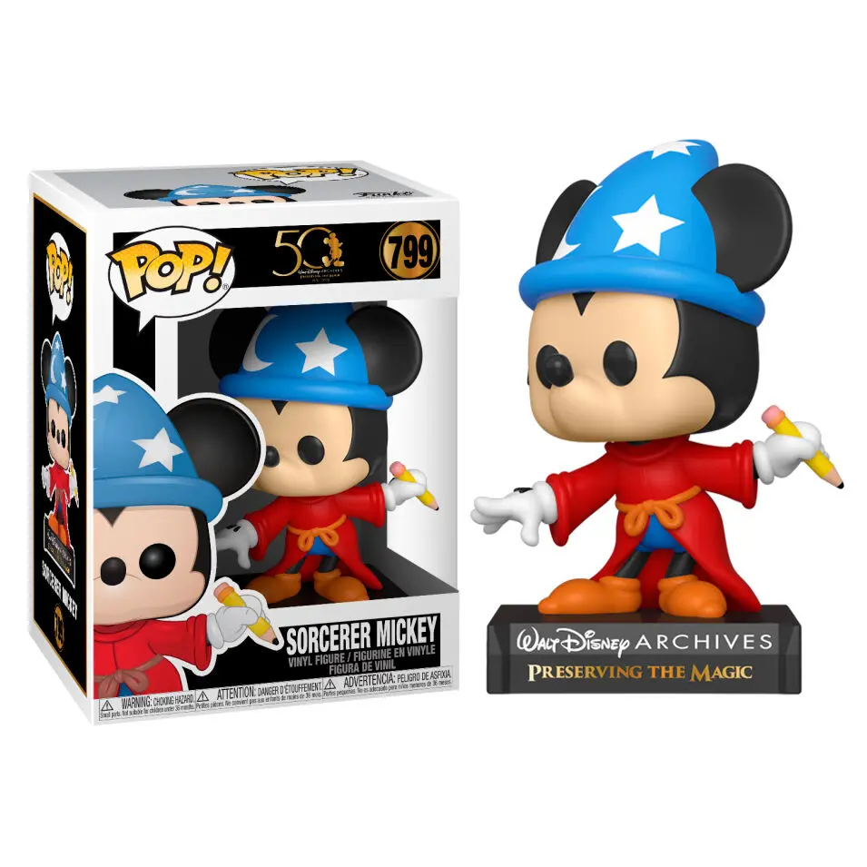 Mickey Mouse POP! Disney Archives Vinyl Figure Apprentice Mickey 9 cm termékfotó