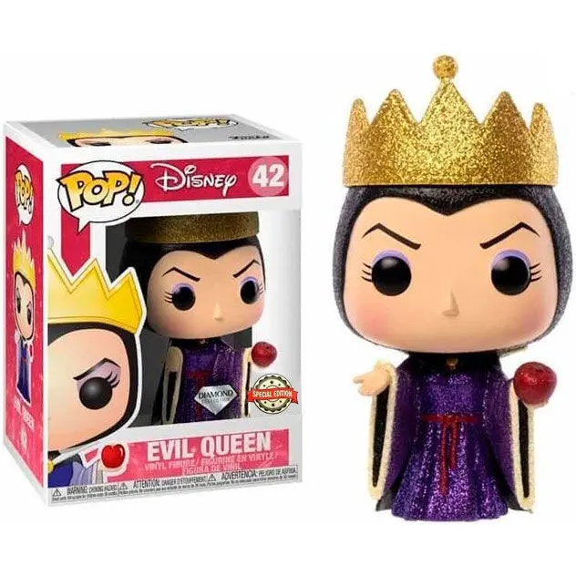 Snow White and the Seven Dwarfs POP! Vinyl Figure Evil Queen (Diamond Glitter) 9 cm termékfotó