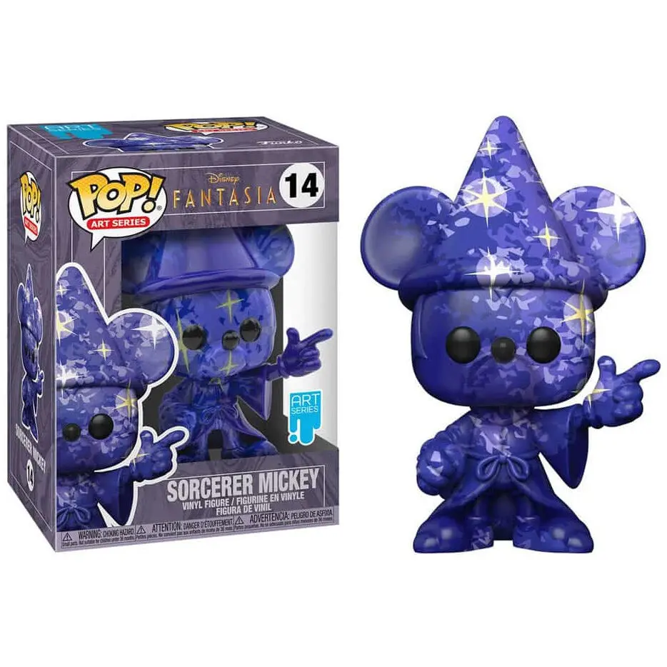 Fantasia 80th Anniversary POP! TV Vinyl Figure Mickey #1(Artist Series) w/Pop Protector 9 cm termékfotó