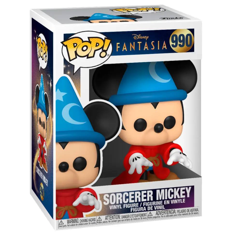 Funko POP figura Disney Fantasia 80th Sorcerer Mickey termékfotó