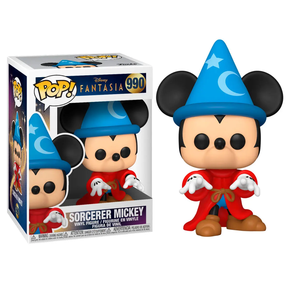 Funko POP figura Disney Fantasia 80th Sorcerer Mickey termékfotó