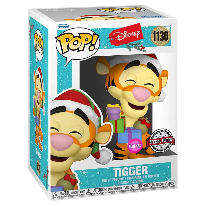 Winnie the Pooh POP! Disney Vinyl Figure Tigger (Flocked) 9 cm termékfotó