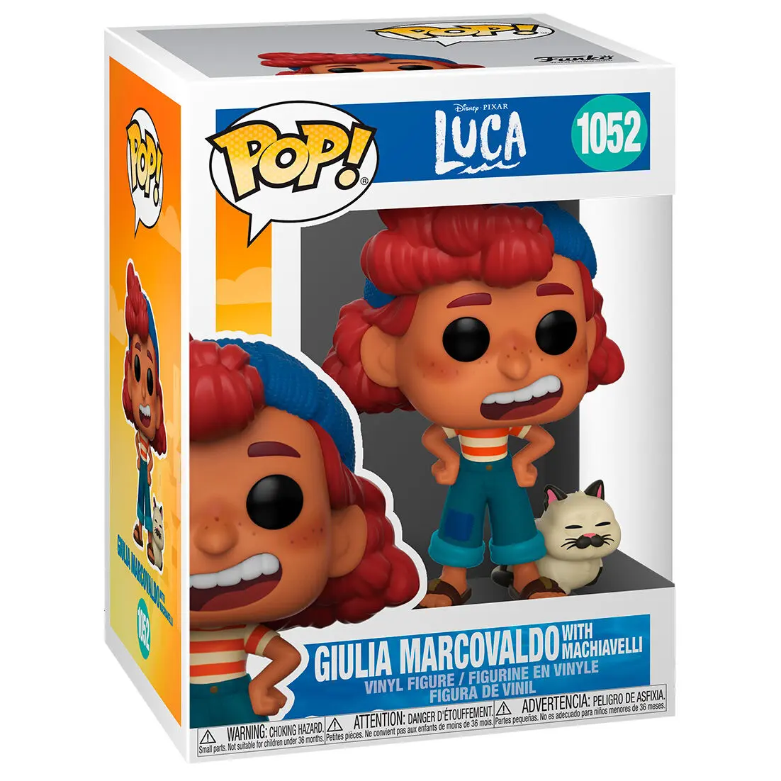 Funko POP figura Disney Luca Giulia Marcovaldo termékfotó
