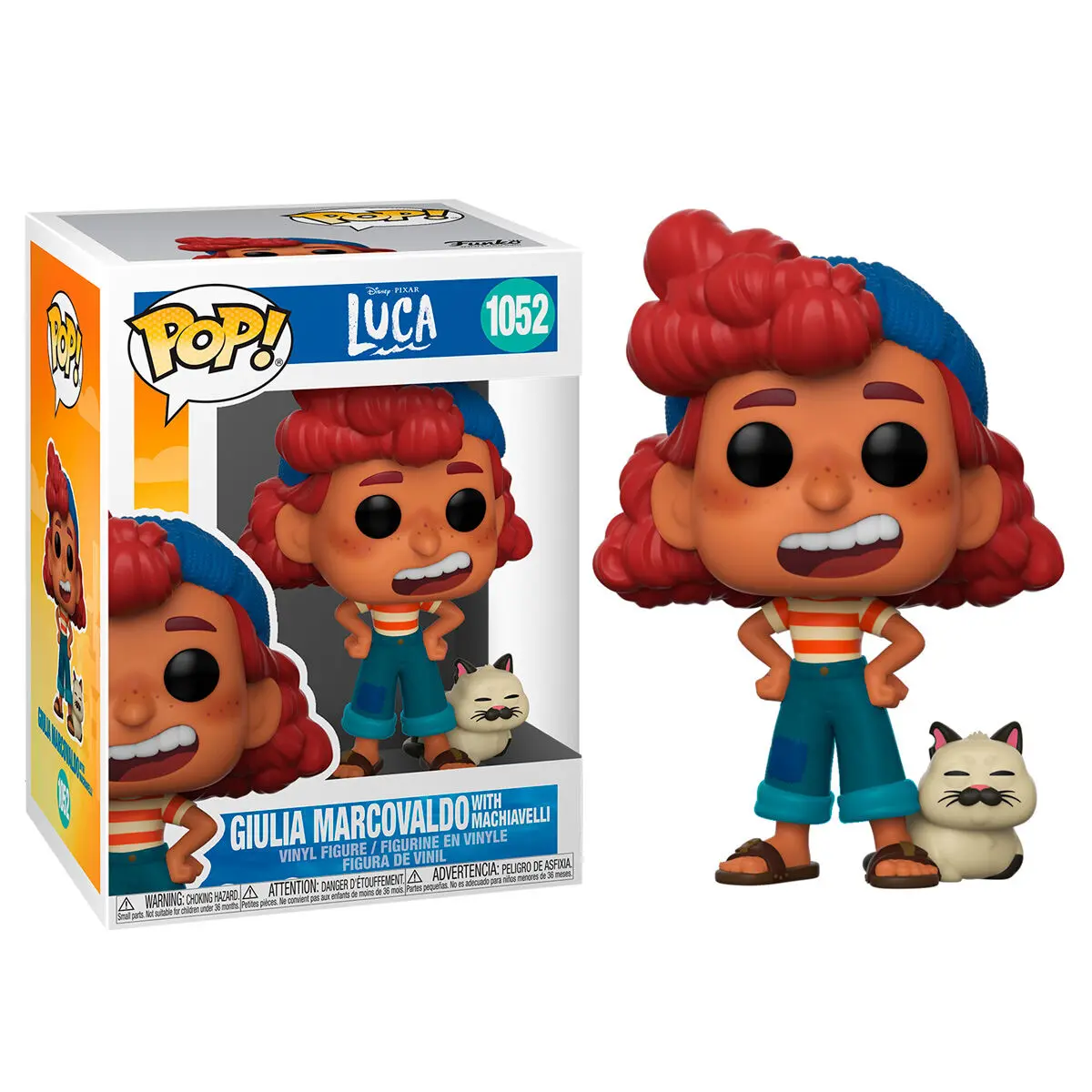 Funko POP figura Disney Luca Giulia Marcovaldo termékfotó
