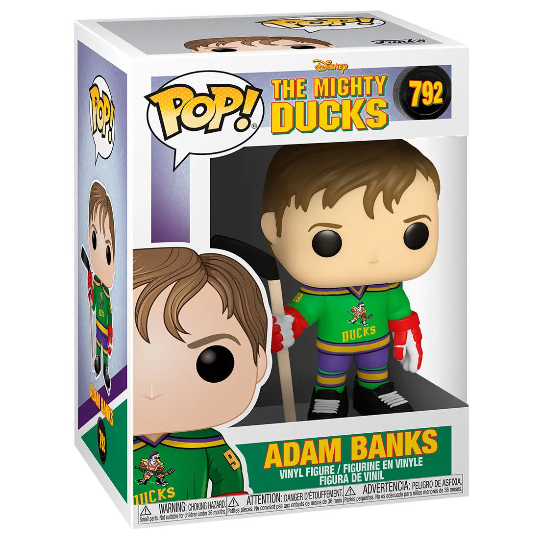 Funko POP figura Disney Mighty Ducks Adam Banks termékfotó