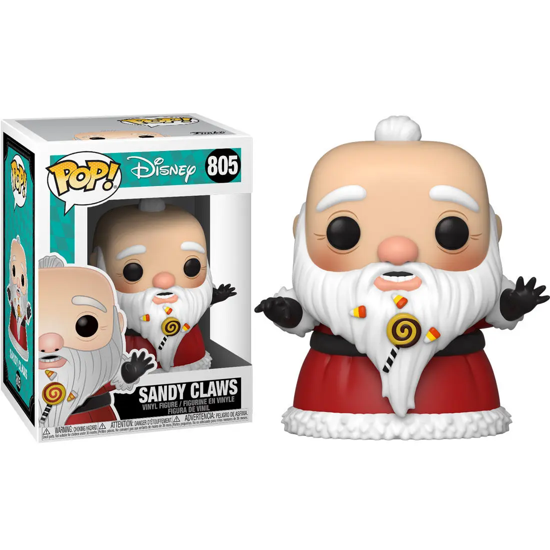 Funko POP figura Disney Nightmare Before Christmas Sandy Claws termékfotó