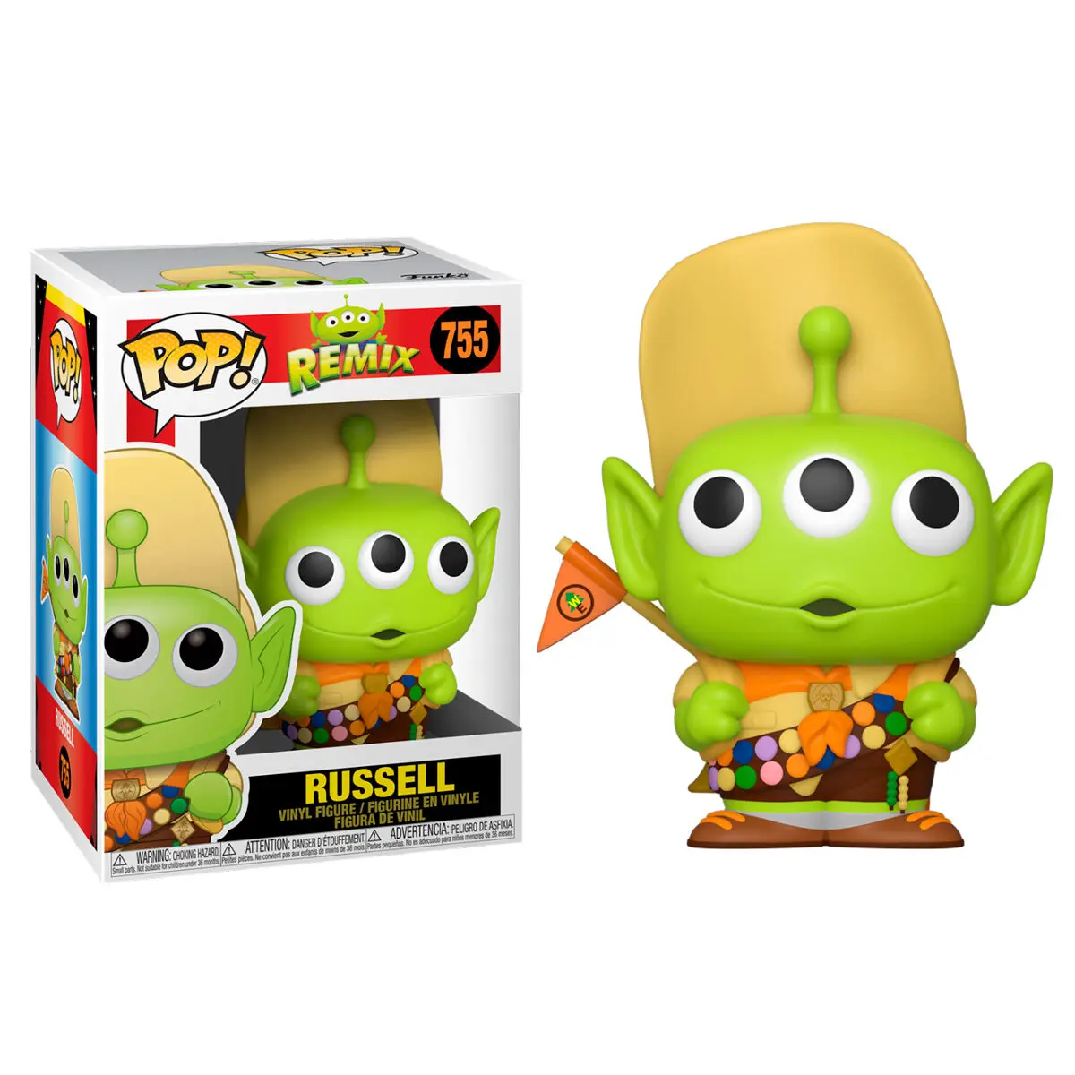 Funko POP figura Disney Pixar Alien as Russel termékfotó