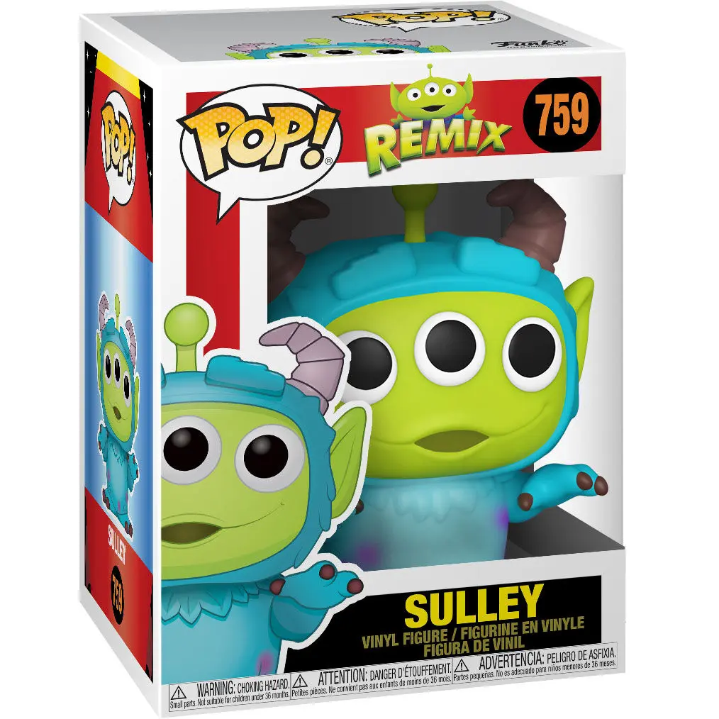Funko POP figura Disney Pixar Alien Remix Sulley termékfotó