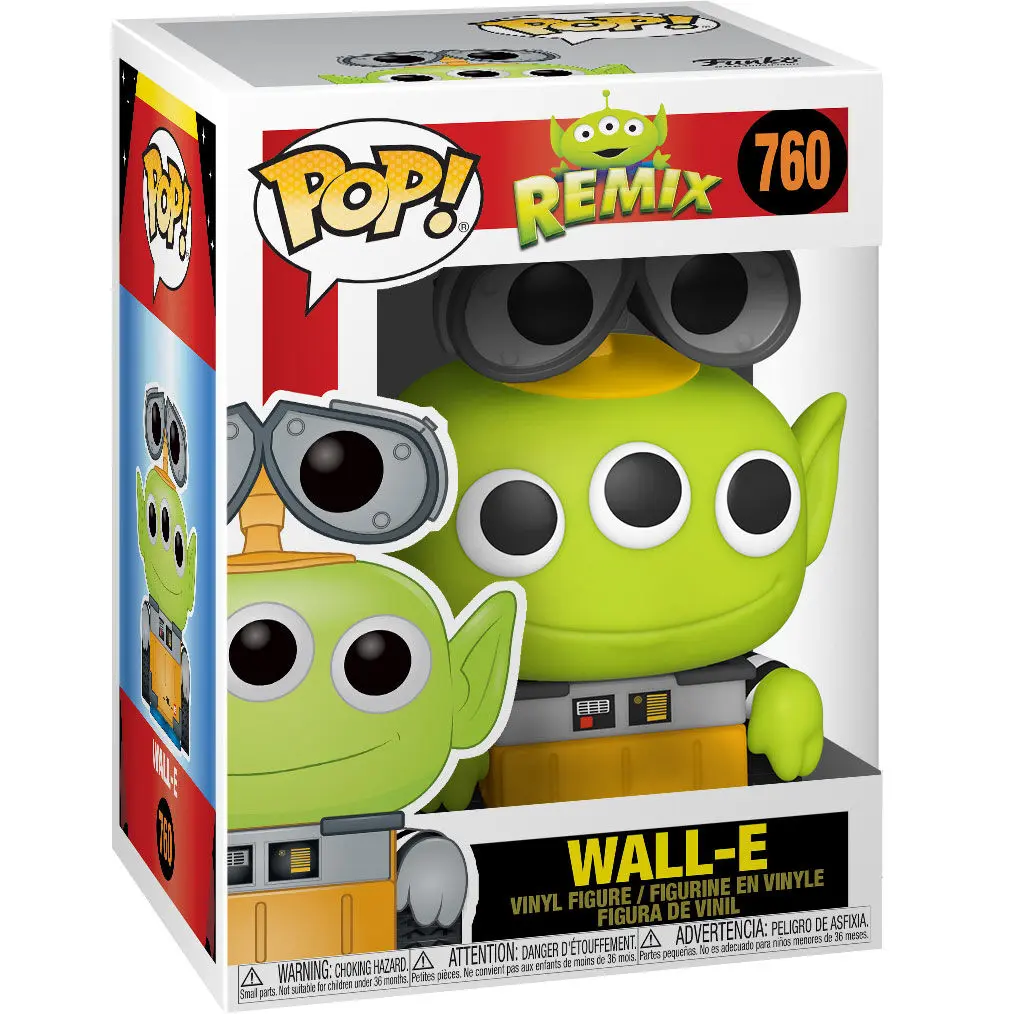 Funko POP figura Disney Pixar Alien Remix Wall-E termékfotó