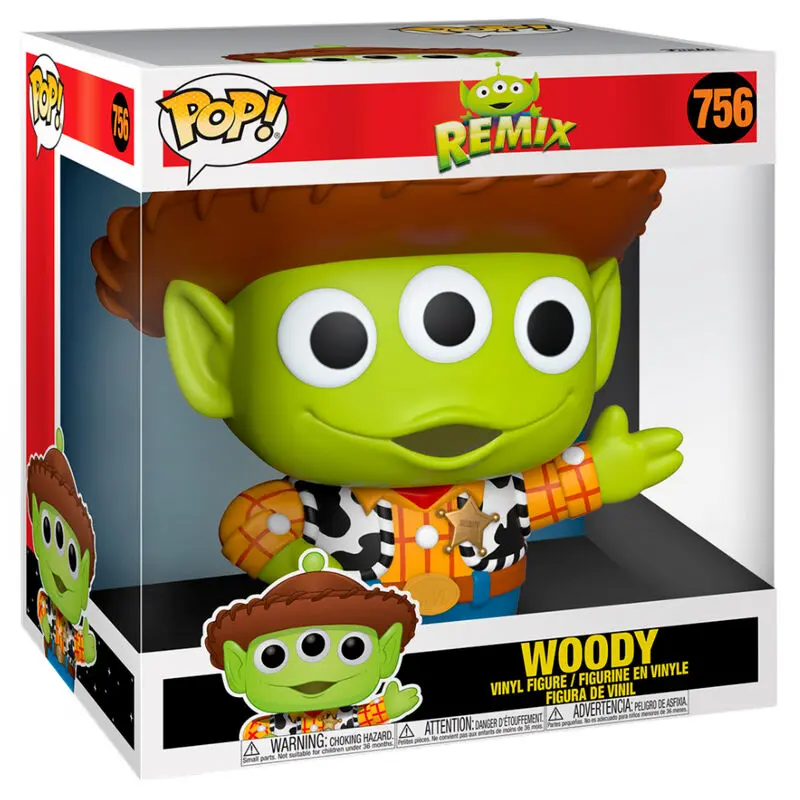 Funko POP figura Disney Pixar Alien Remix Woody 25cm termékfotó