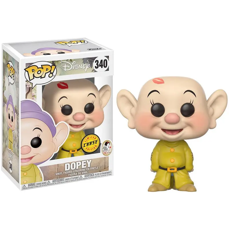 Funko POP figura Disney Snow White and the Seven Dwarfs Dopey Chase termékfotó