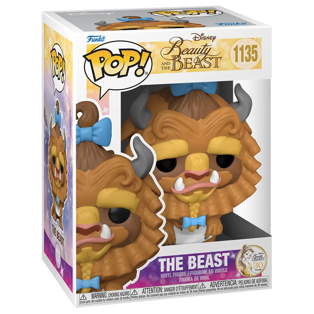 Beauty and the Beast POP! Movies Vinyl Figure Beast w/Curls 9 cm termékfotó