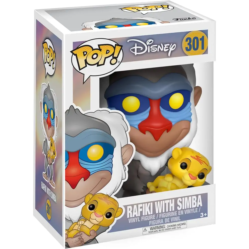 Funko POP figura Disney The Lion King Rafiki Simba-val termékfotó