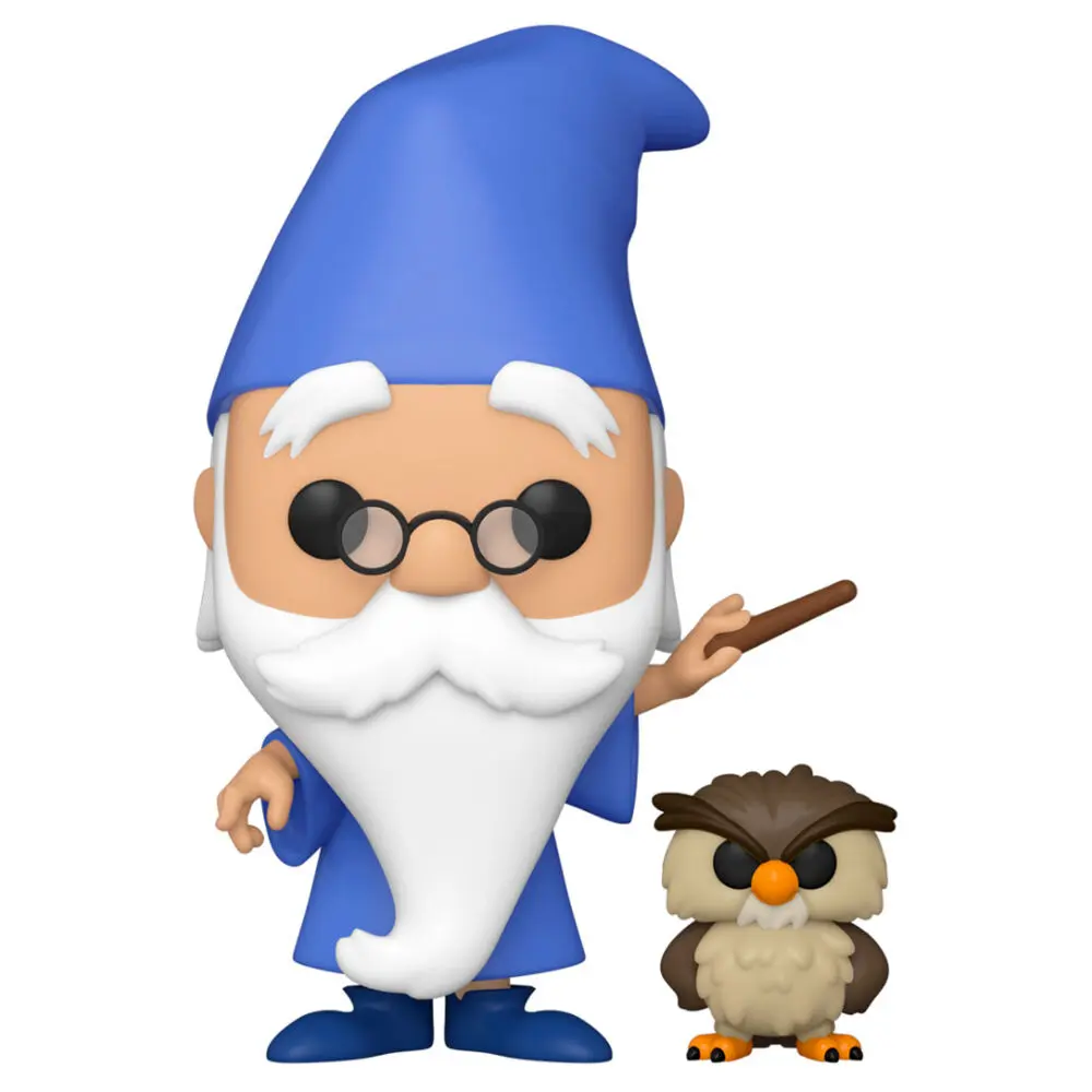Funko POP figura Disney The Sword in the Stone Merlin with Archimedes termékfotó