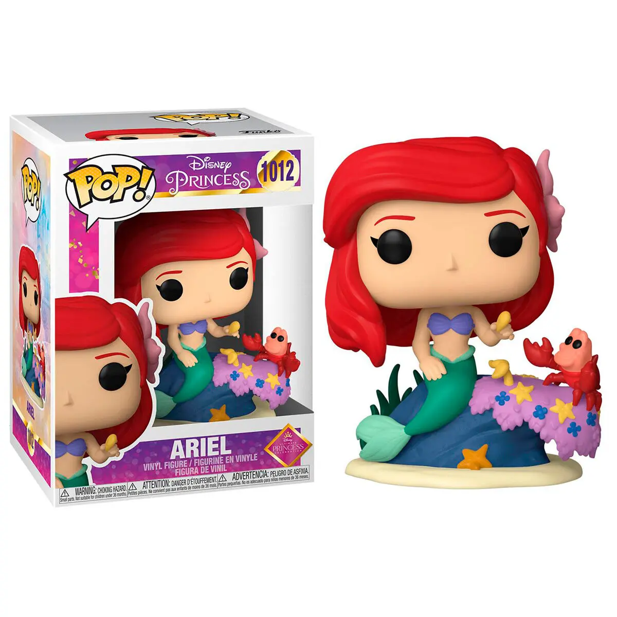 Disney: Ultimate Princess POP! Disney Vinyl Figure Ariel 9 cm termékfotó