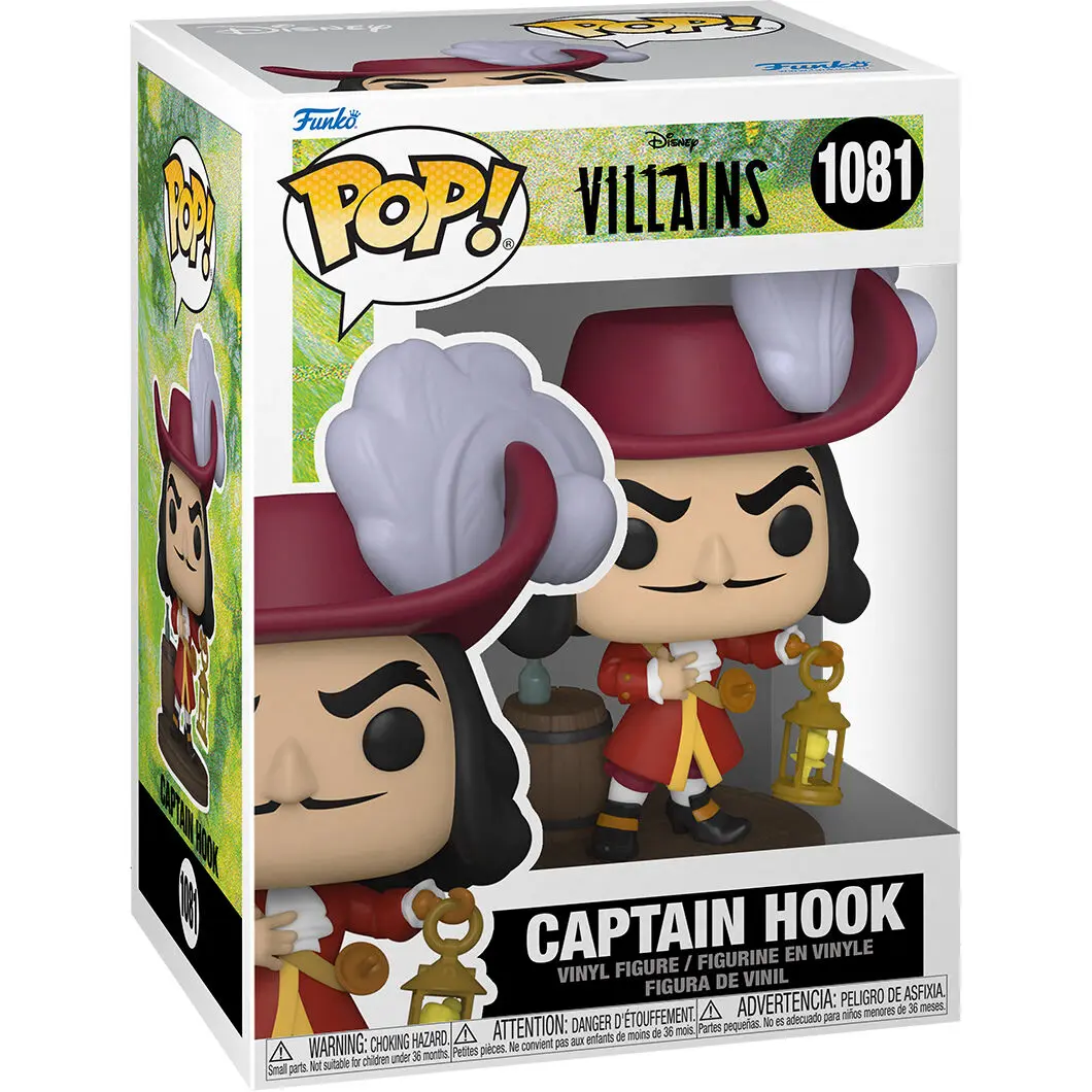 Funko POP figura Disney Villains Captain Hook termékfotó