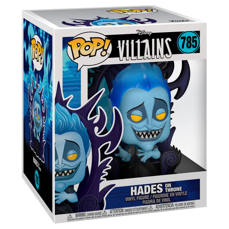 Hercules 25th Anniversary POP! Deluxe Movies Vinyl Figure Hades on Throne 9 cm termékfotó