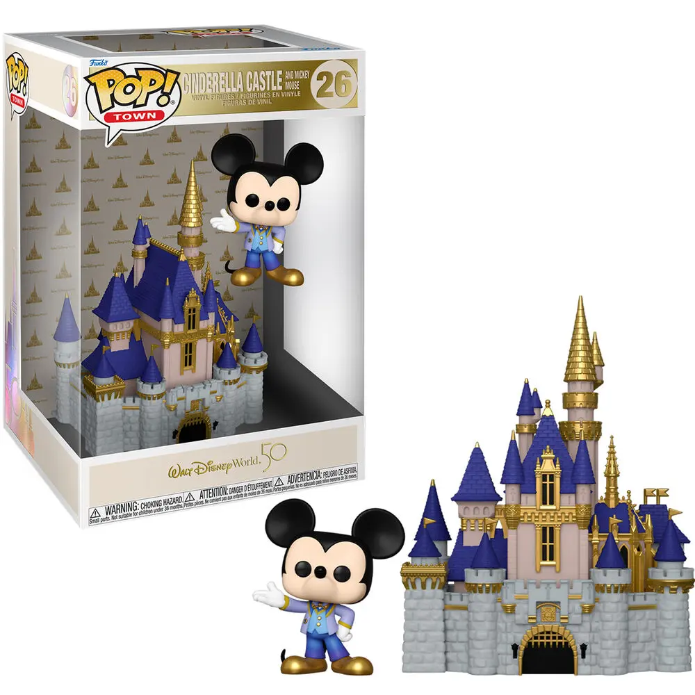 Funko POP figura Disney World 50th Castle And Mickey Mouse termékfotó