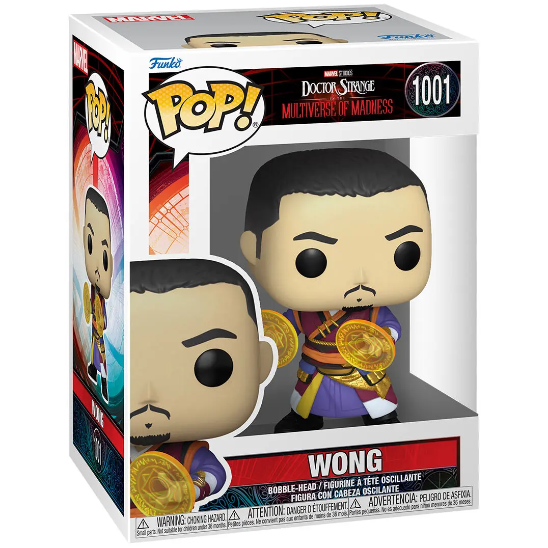 Doctor Strange in the Multiverse of Madness POP! Marvel Vinyl Figure Wong 9 cm termékfotó