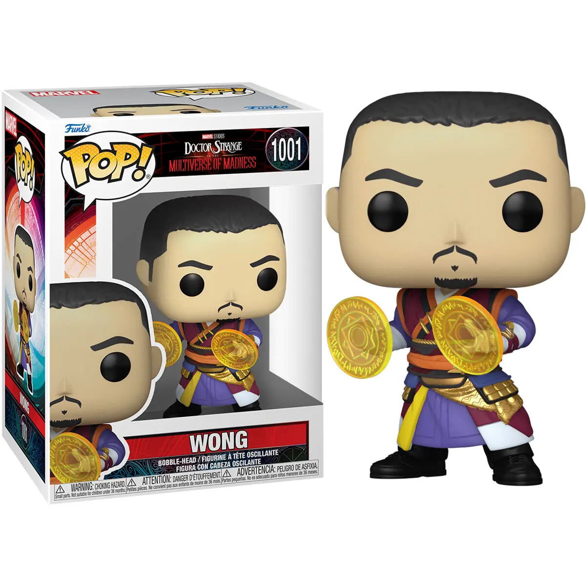 Doctor Strange in the Multiverse of Madness POP! Marvel Vinyl Figure Wong 9 cm termékfotó