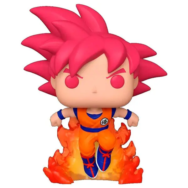 Funko POP figura Dragon Ball Super - Szuper Csillagharcos Isten Goku Exkluzív termékfotó
