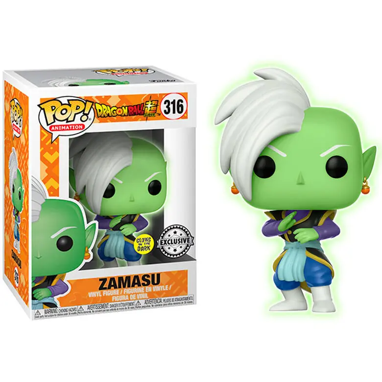 Funko POP figura Dragon Ball Super Zamasu GITD Exkluzív termékfotó