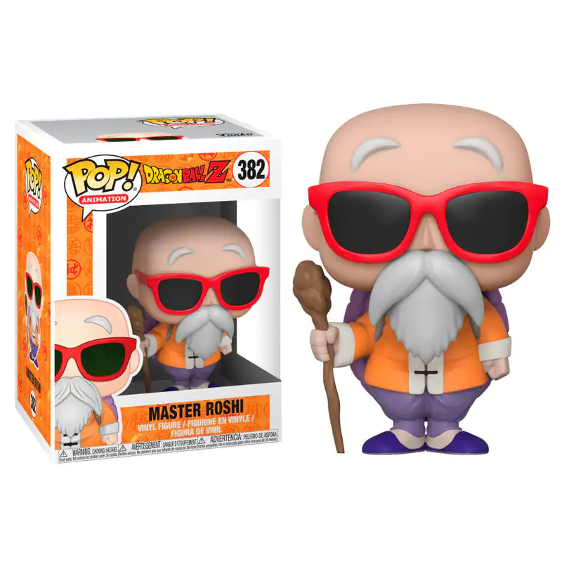 Funko POP figura Dragon Ball Z Gohan Roshi mester pálcával termékfotó