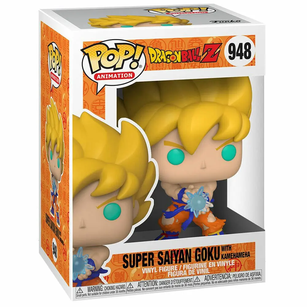 Funko POP figura Dragon Ball Z Serie 9 Szuper Csillagharcos Goku with Kamehameha Wave termékfotó