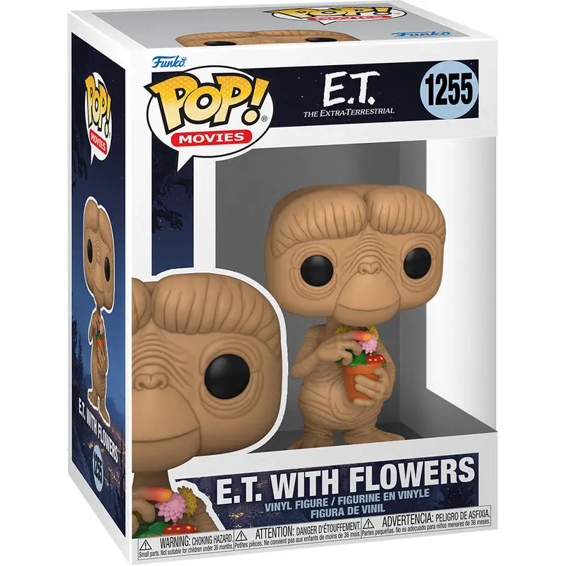 Funko POP figura E.T. The Extra-Terrestrial 40th E.T Flowers termékfotó