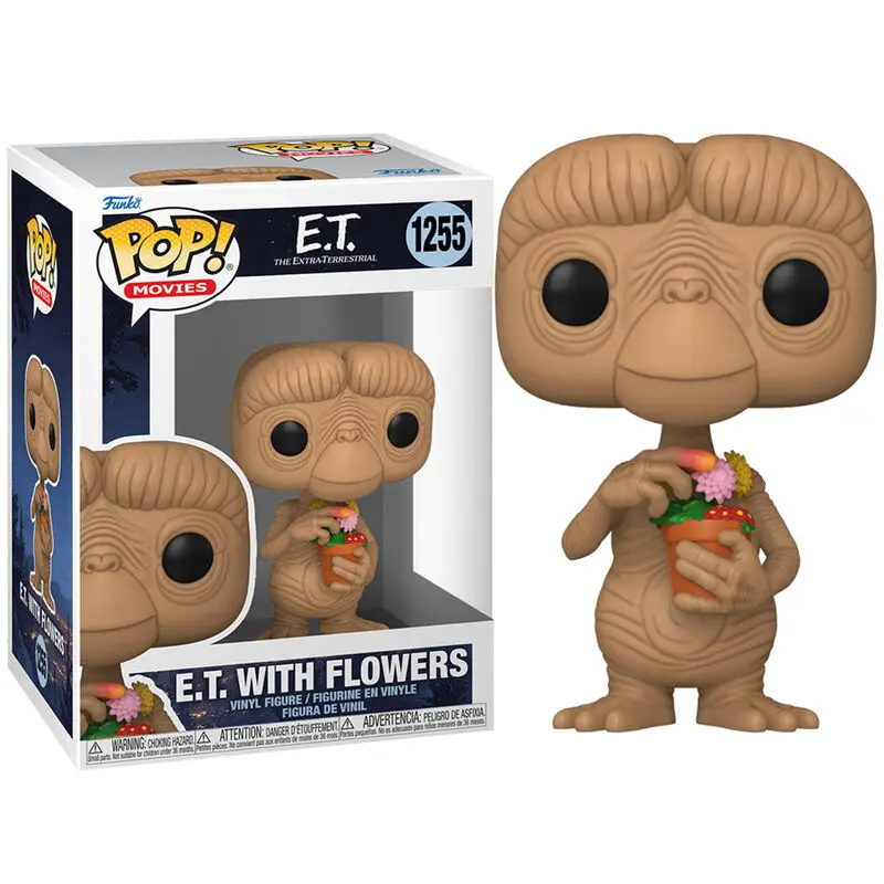 Funko POP figura E.T. The Extra-Terrestrial 40th E.T Flowers termékfotó