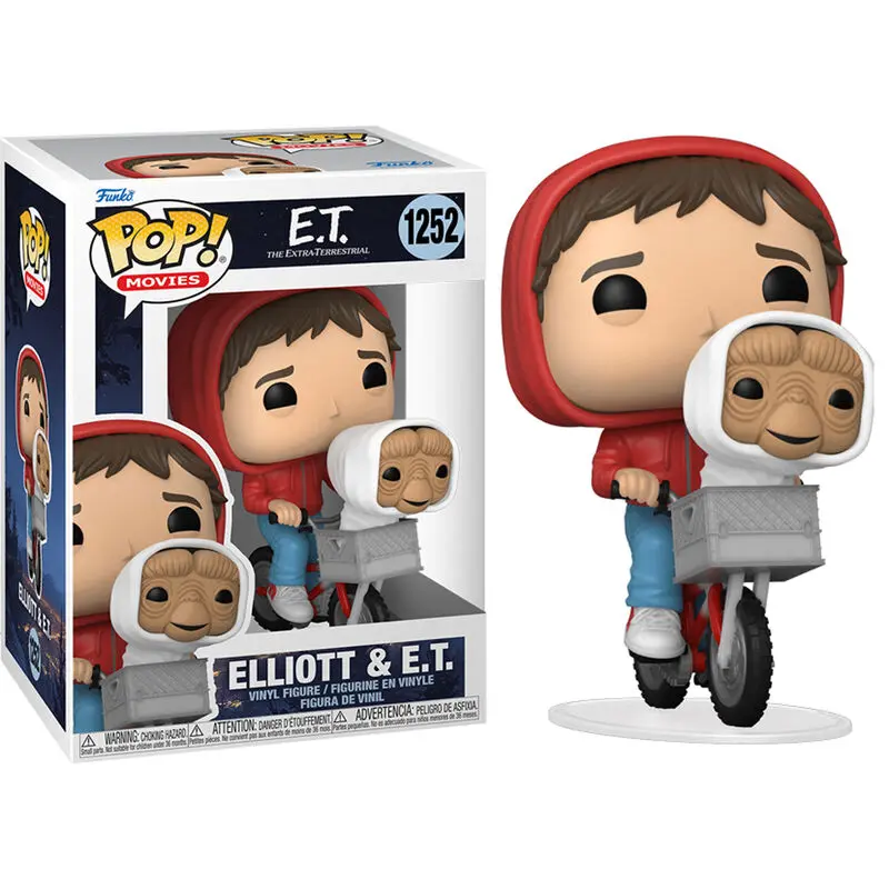 Funko POP figura E.T. The Extra-Terrestrial 40th Elliott & E.T termékfotó