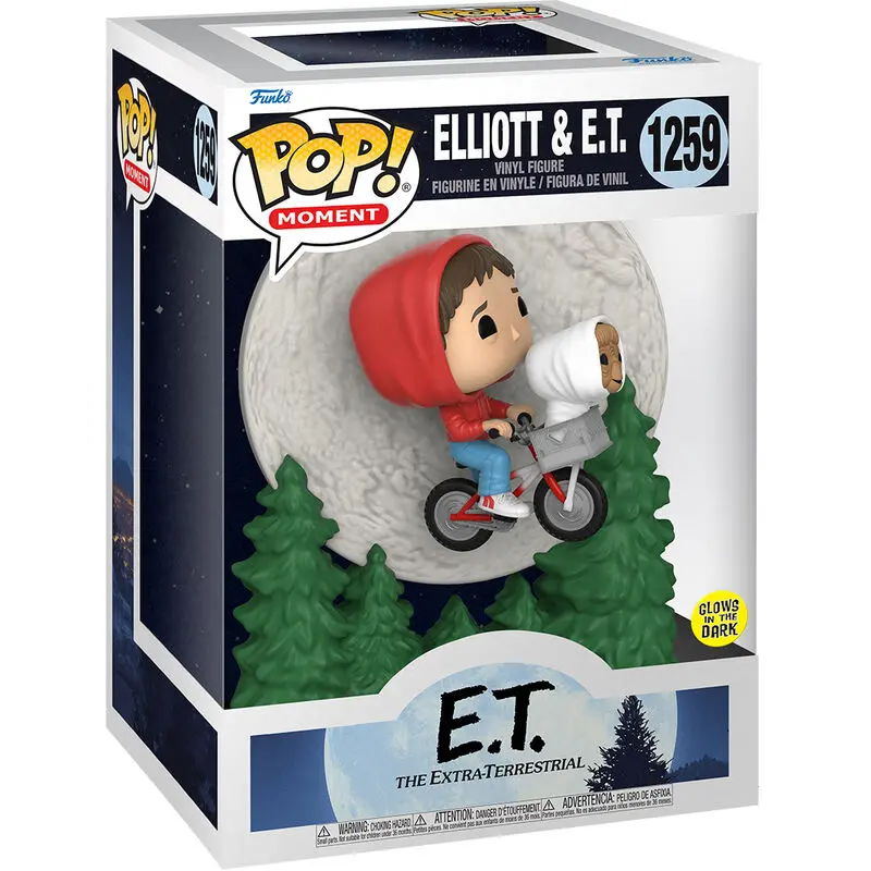 Funko POP figura E.T. The Extra-Terrestrial 40 th Elliott & E.T Flying termékfotó