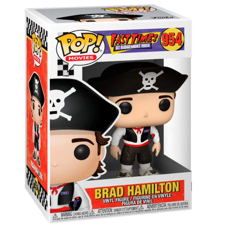Funko POP figura Fast Times at Ridgemont High! Brad as Pirate termékfotó