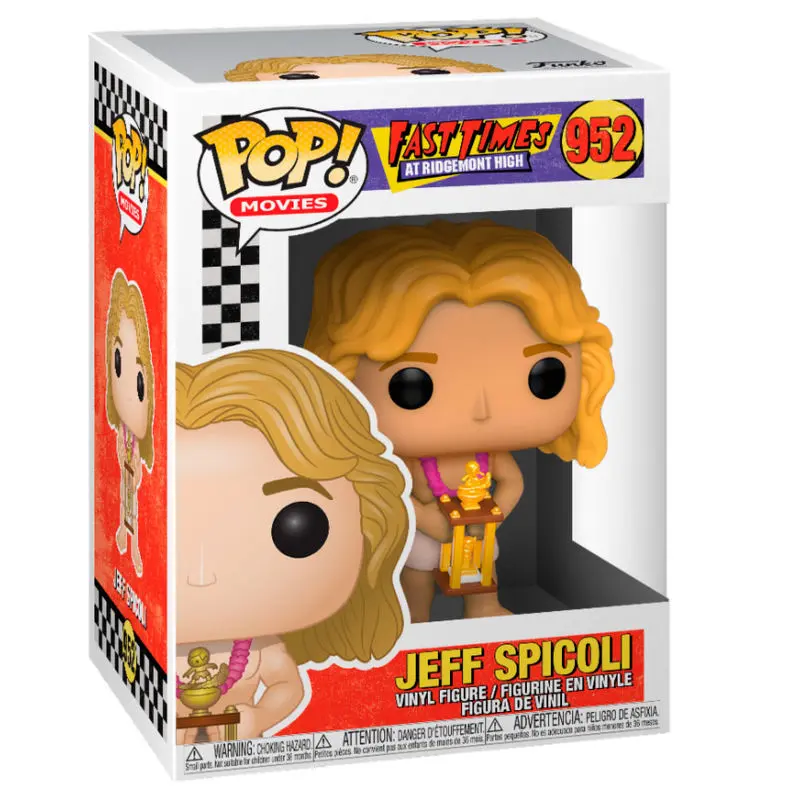 Funko POP figura Fast Times at Ridgemont High! Jeff Spicoli with Trophy termékfotó