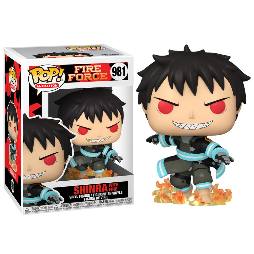 Funko POP figura Fire Force Shinra with Fire termékfotó