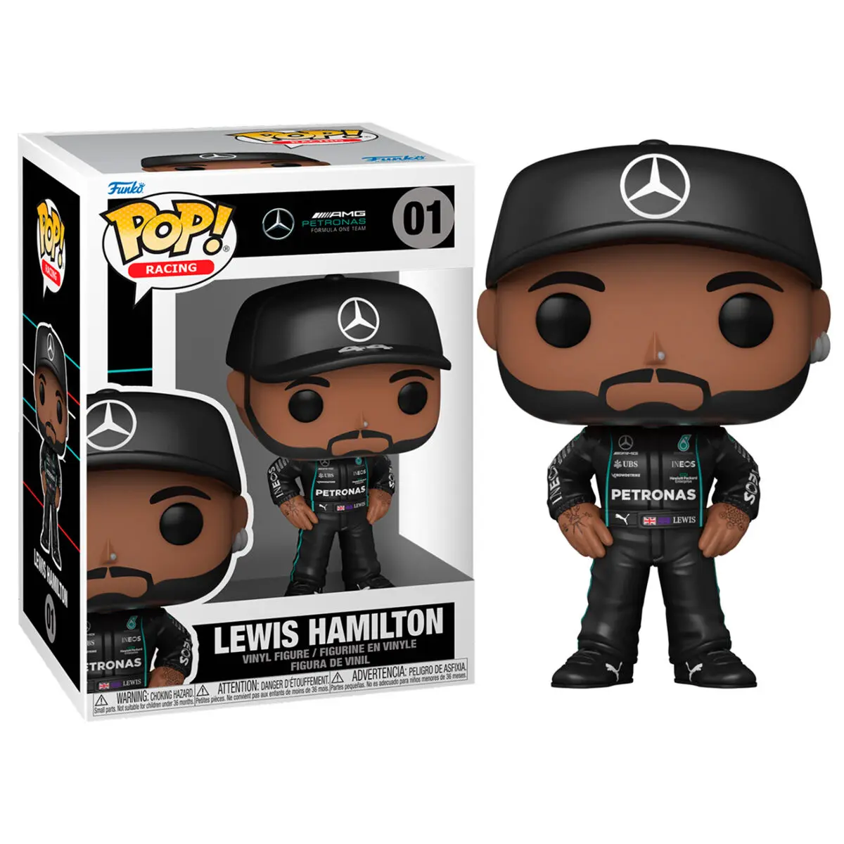 Formula 1 POP! Vinyl Figure Lewis Hamilton 9 cm termékfotó