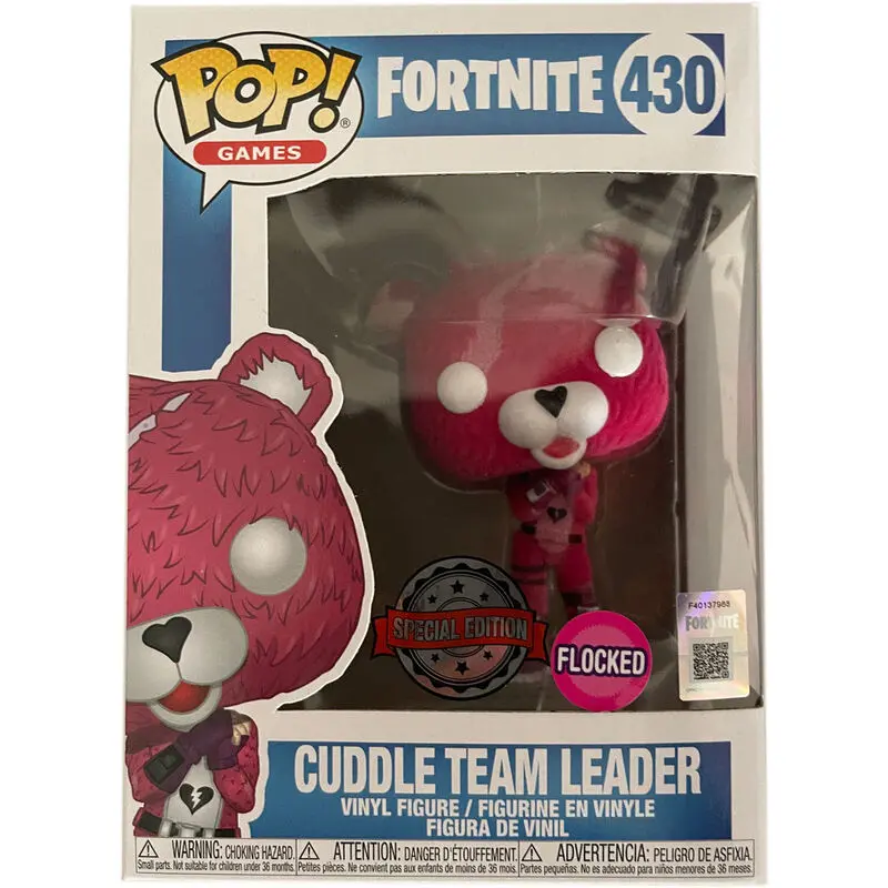 Funko POP figura Fortnite Cuddle Team Leader Flocked Exkluzív termékfotó