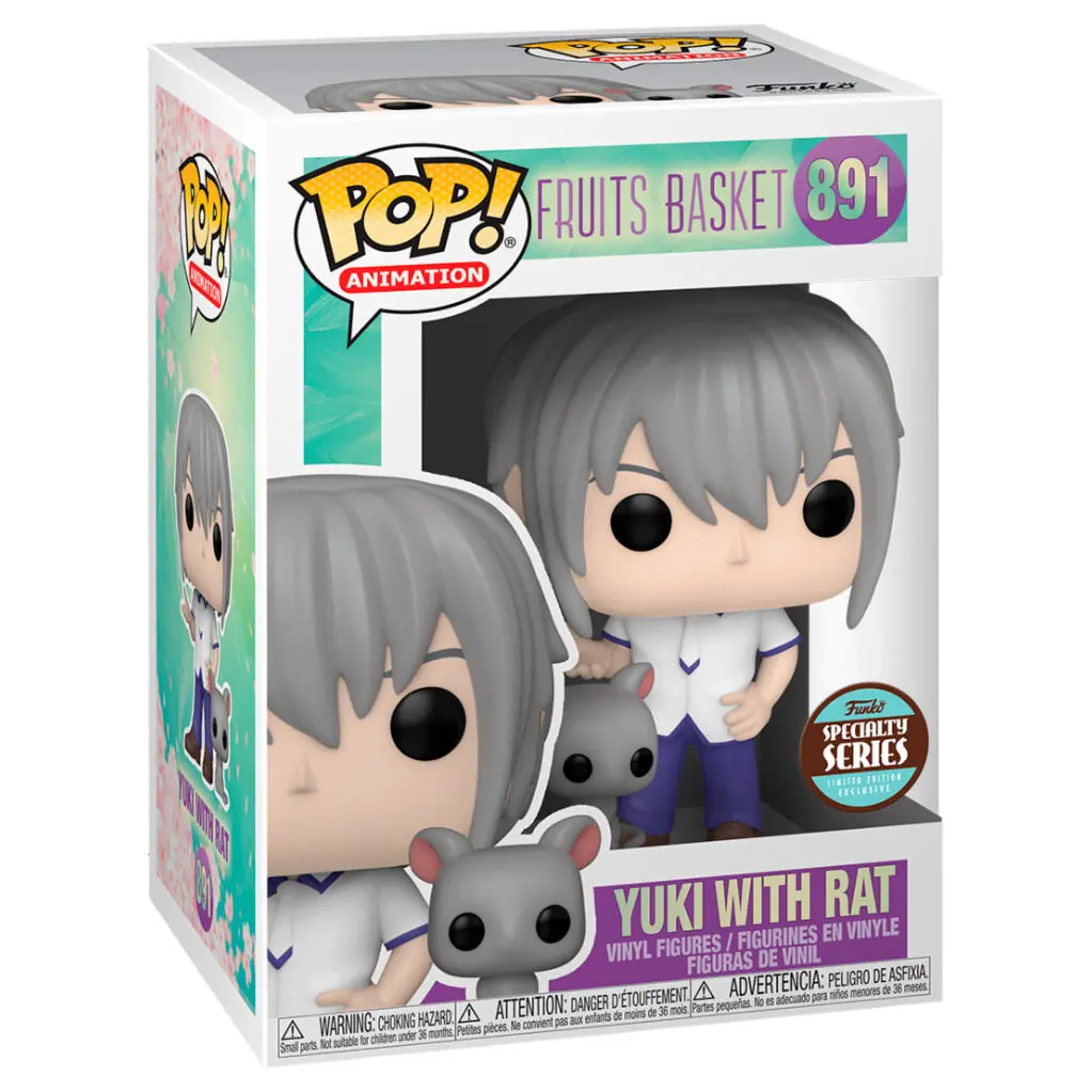 Funko POP figura Fruits Basket Yuki Soma with Rat termékfotó