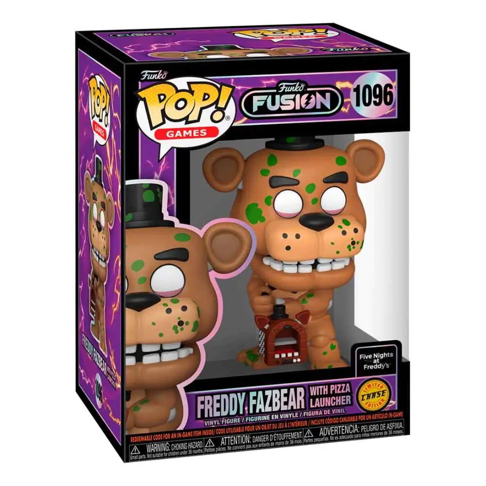POP figura Funko Fusion Five Nights at Freddys Freddy Fazbear with Pizza Launcher Chase termékfotó