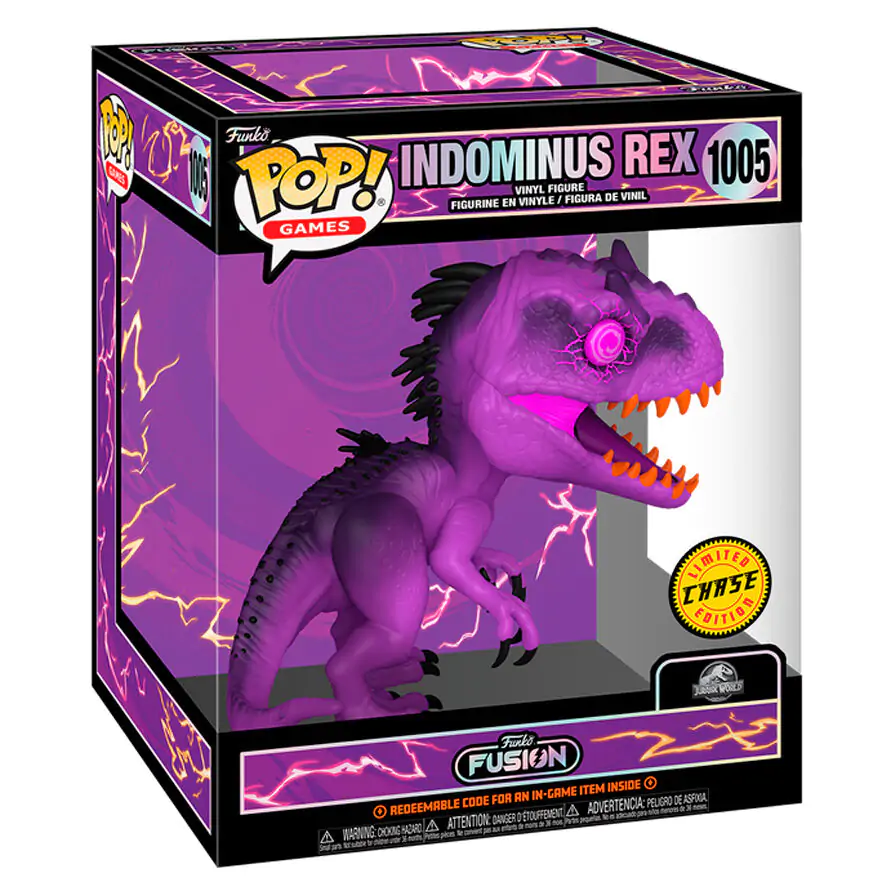 POP figura Funko Fusion Super Jurassic World Indominus Chase termékfotó