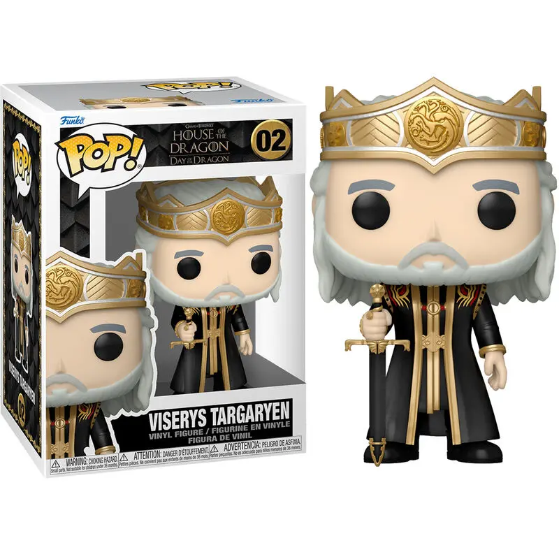 Funko POP figura Game of Thrones House of the Dragon Viserys Targaryen termékfotó