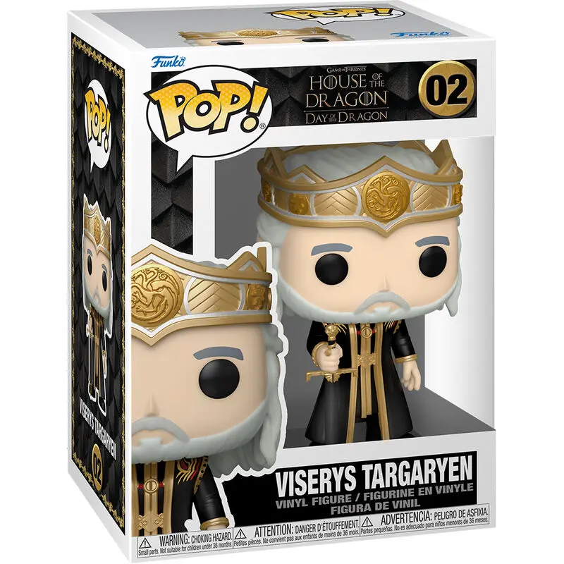 Funko POP figura Game of Thrones House of the Dragon Viserys Targaryen termékfotó