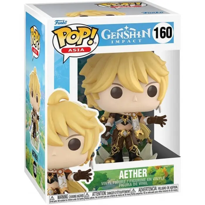 Genshin Impact POP! Games Vinyl Figure Aether 9 cm termékfotó