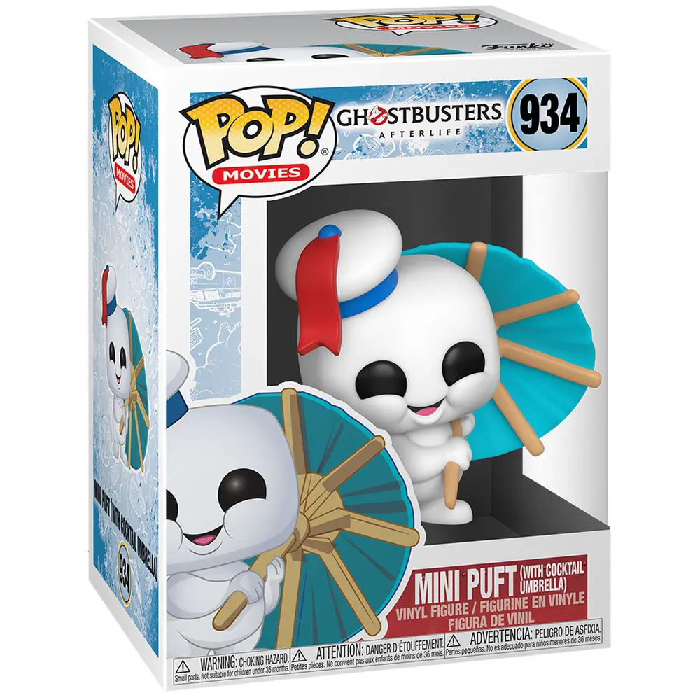Funko POP figura Ghostbusters Afterlife Mini Puft With Cocktail Umbrella termékfotó