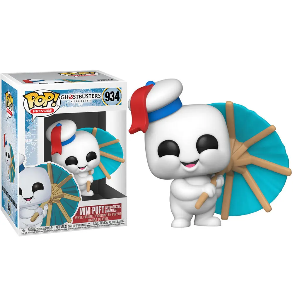 Funko POP figura Ghostbusters Afterlife Mini Puft With Cocktail Umbrella termékfotó