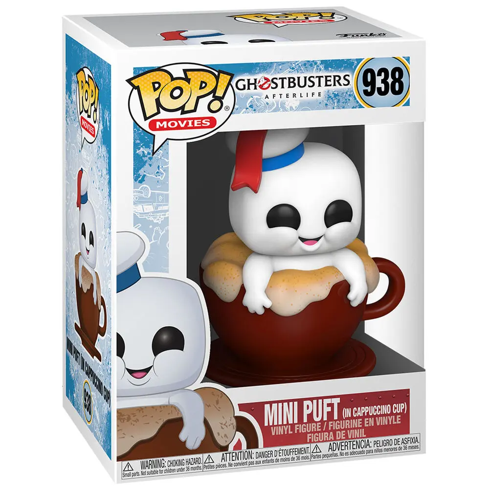 Funko POP figura Ghostbusters Afterlife Mini Puft With In Cappuccino Cup termékfotó