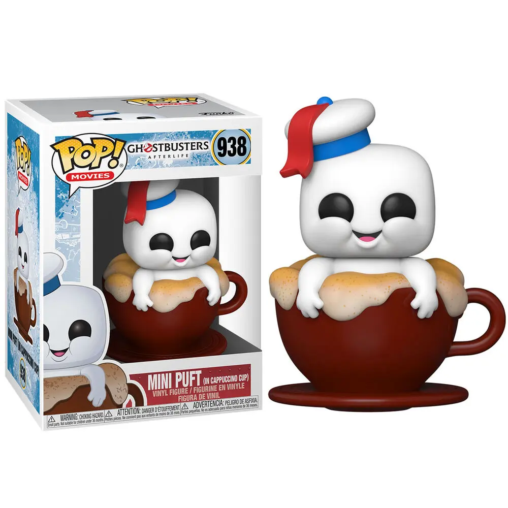 Funko POP figura Ghostbusters Afterlife Mini Puft With In Cappuccino Cup termékfotó
