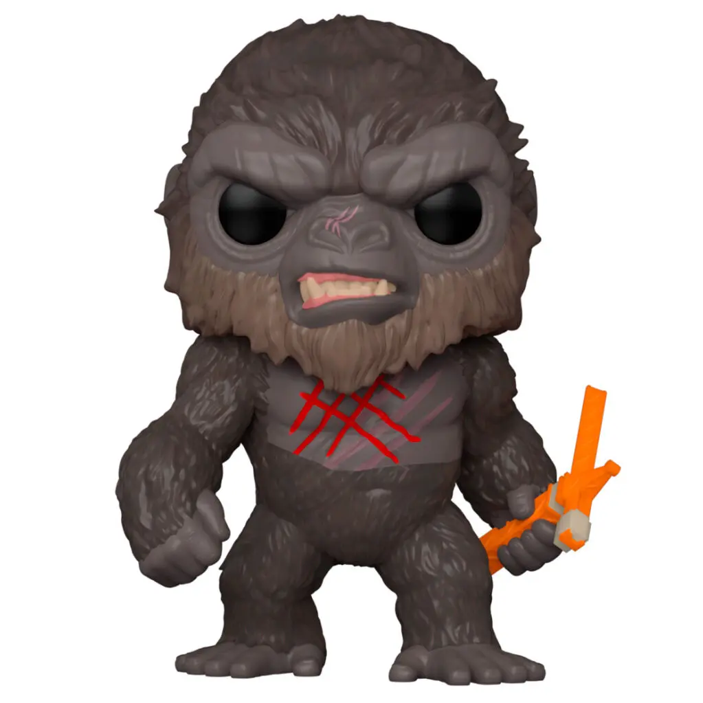 Godzilla Vs Kong POP! Movies Vinyl Figure Battle Worn Kong 9 cm termékfotó