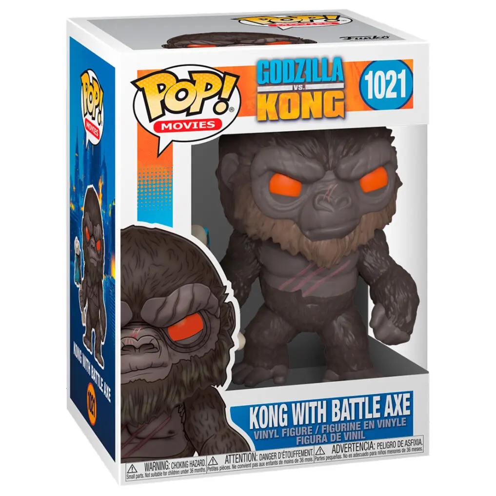 Funko POP figura Godzilla Vs Kong - Kong with Axe termékfotó